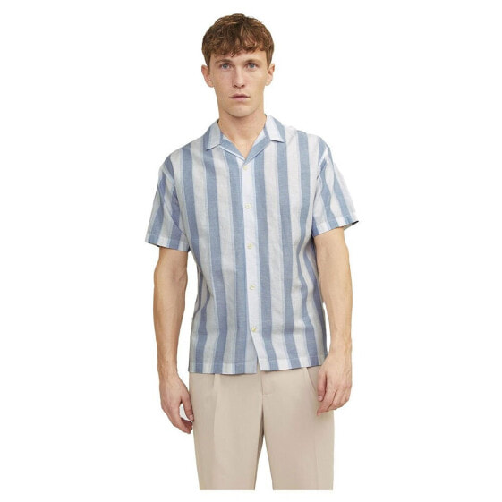 JACK & JONES Summer Stripe Resort short sleeve shirt