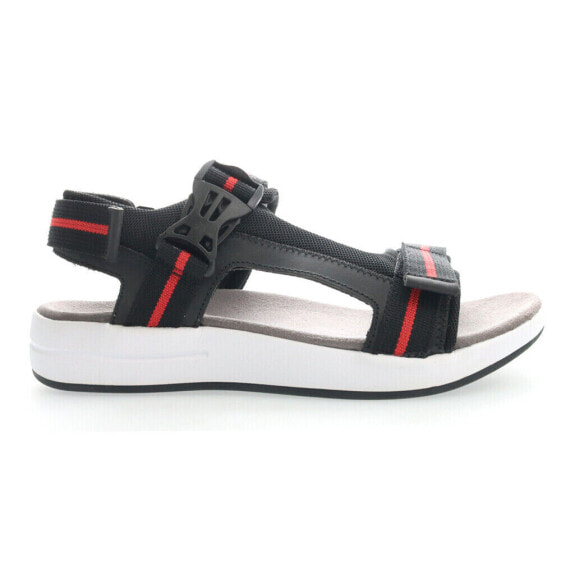 Propet Eli Strap River Mens Black Casual Sandals MSV031NBRD