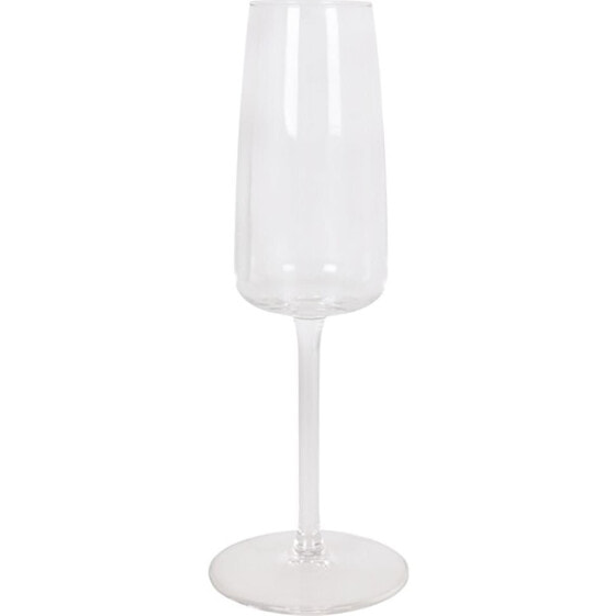 DURALEX Set Of 6 Champagne Glasses 230ml Leyda