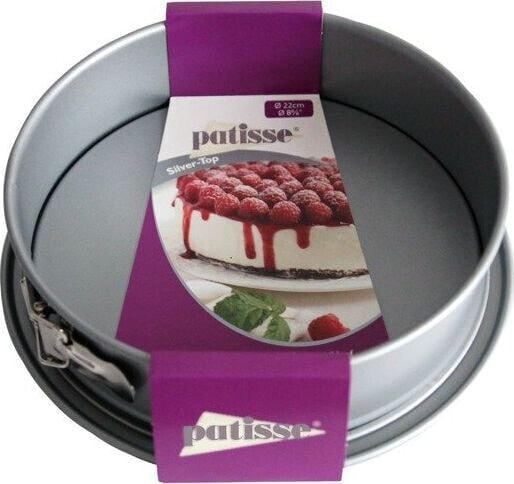 Patisse Tortownica z rantem 22 cm Patisse Silver Top uniwersalny