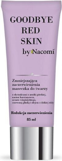 Nacomi Maseczka do twarzy zmniejszająca zaczerwienienia Goodbye red skin 85ml