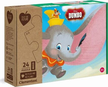 Clementoni Puzzle 24 Maxi Play for Future Dumbo