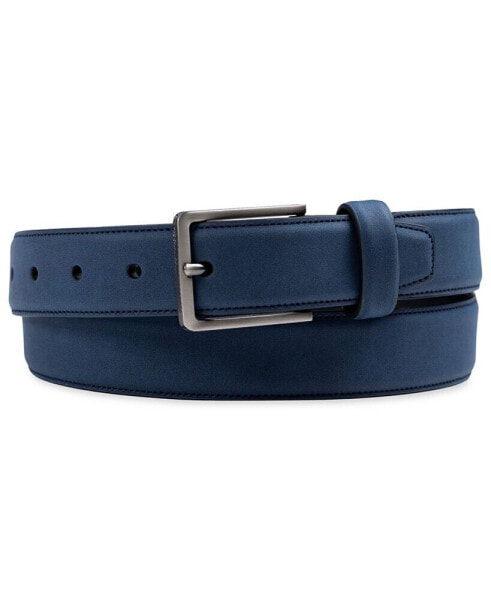 Men's Faux Suede Belt, Created for Macy's