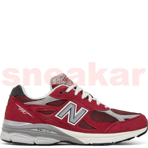 [M990TF3] Mens New Balance x Teddy Santis 990v3 MiUSA 'Red'