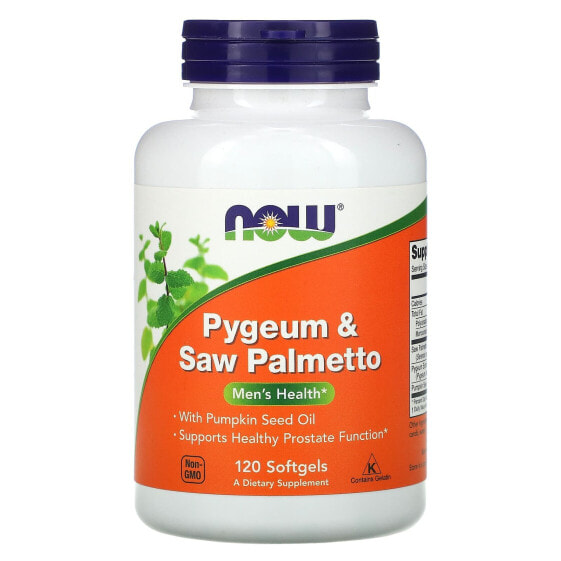 Pygeum & Saw Palmetto, 120 Softgels