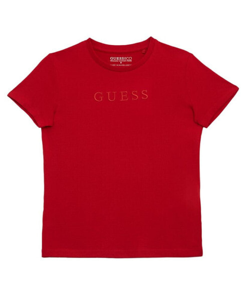 Футболка Guess Большой Boys Embroidered