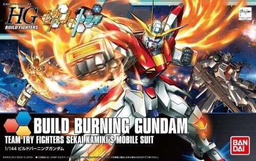 Figurka HGBF 1/144 BUILD BURNING GUNDAM BL