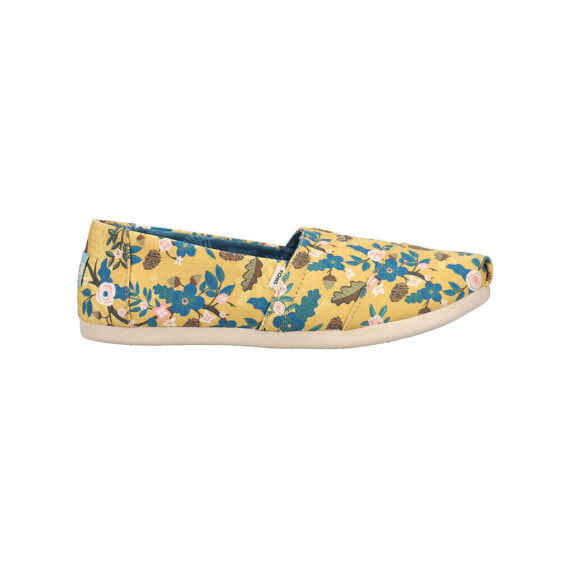 TOMS Alpargata 3.0 Slip On Womens Yellow Flats Casual 10015671