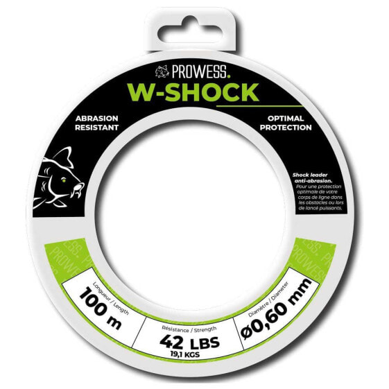 PROWESS W-Shock carpfishing line 100 m