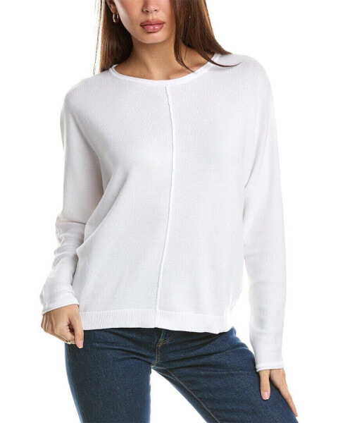 Forte Cashmere Bold Stripe Dolman Sweater Women's