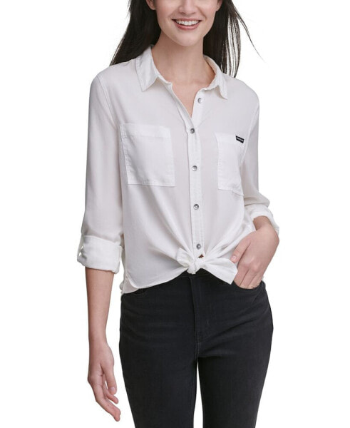 Petite Utility Shirt