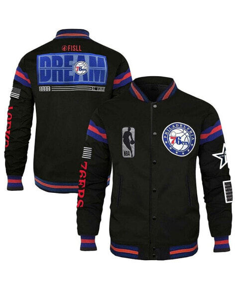 Толстовка FISLL Black History Philadelphia 76ers Varsity