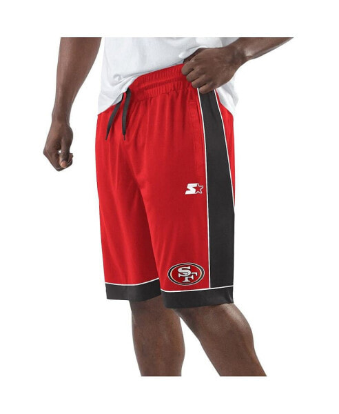 Men's Scarlet/Gold San Francisco 49ers Fan Favorite Fashion Shorts