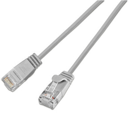 Wirewin U/UTP Cat6 - 3m - 3 m - Cat6a - U/UTP (UTP) - RJ-45 - RJ-45 - Grey