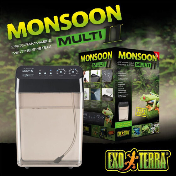 EXO TERRA Monsoon Multi II 8L programmable misting system