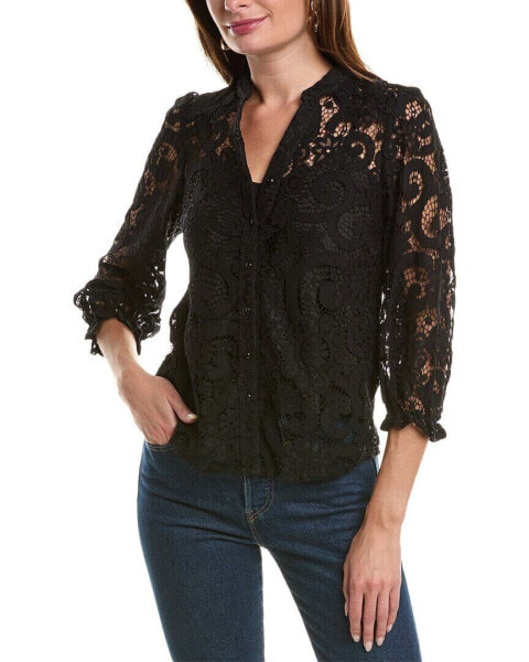 Nanette Nanette Lepore Lace Shirt Women's