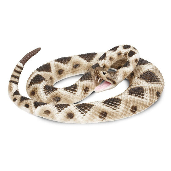 SAFARI LTD Eastern Diamondback Rattlesnake Figure