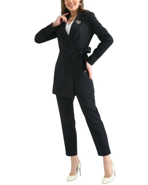 Nodilife 2Pc Blazer & Pant Set Women's 8