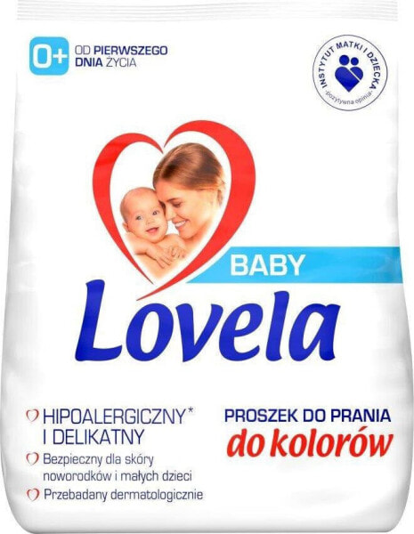 Lovela LOVELA_Baby hipoalergiczny proszek do prania ubranek niemowlęcych i dziecięcych do kolorów 1,3kg