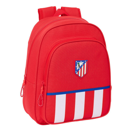 Школьный рюкзак Atlético Madrid Красный 27 x 33 x 10 cm