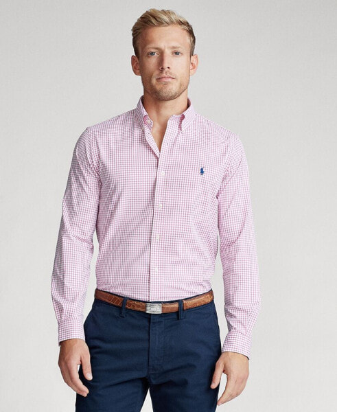 Men's Classic-Fit Performance Twill Shirt