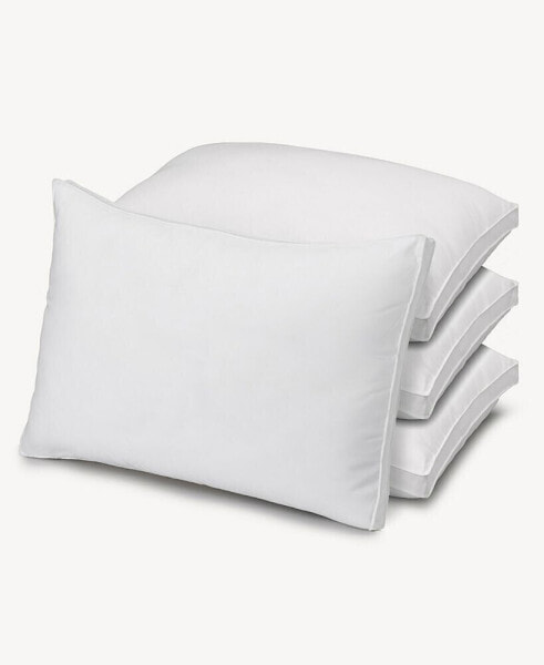 Gusseted Firm Plush Down Alternative Side/Back Sleeper Pillow, Standard - Set of 4