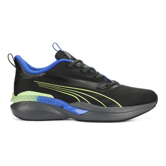 Puma Hyperdrive Profoam Speed Running Mens Black Sneakers Athletic Shoes 378381