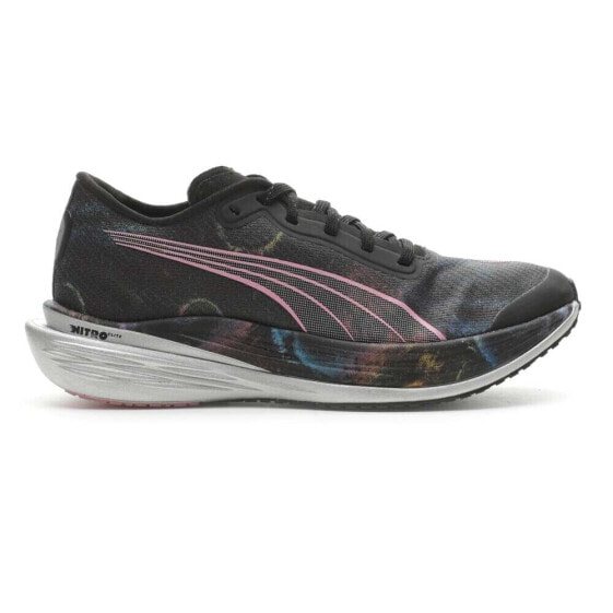 Puma Deviate Nitro Elite 2 Marathon Series Running Womens Black Sneakers Athlet