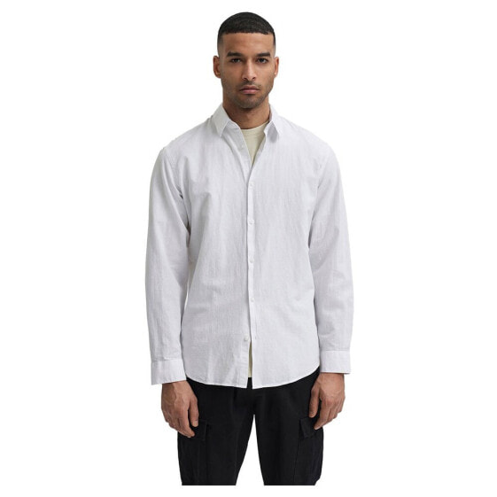 SELECTED Slim New Linen long sleeve shirt