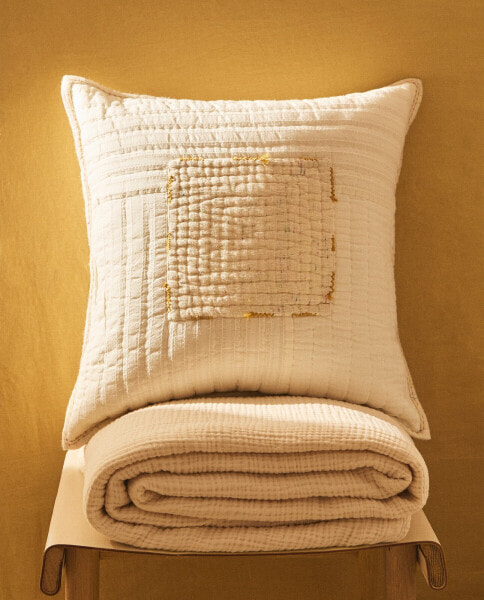 Patchwork cushion cover