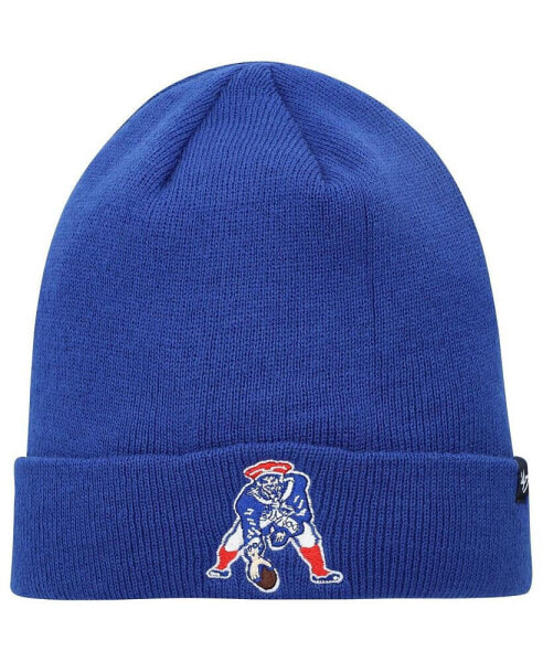 Men's Royal New England Patriots Legacy Cuffed Knit Hat