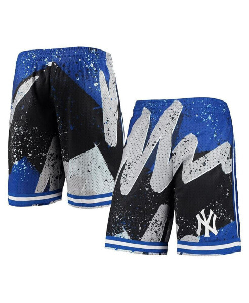 Men's Black New York Yankees Hyper Hoops Shorts