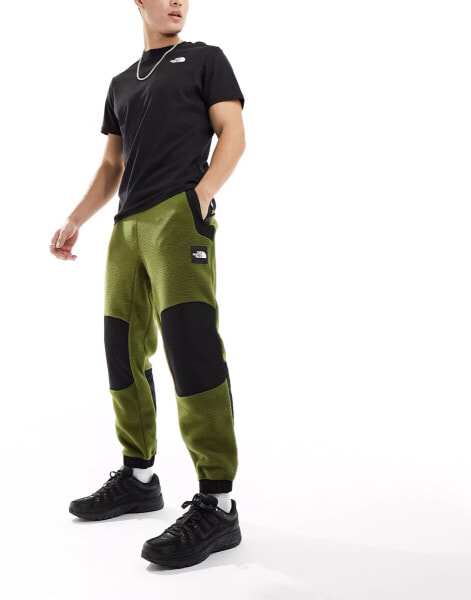 The North Face NSE Fleeski fleece joggers in olive