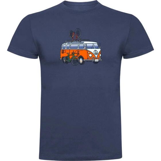 KRUSKIS Hippie Van Bike short sleeve T-shirt