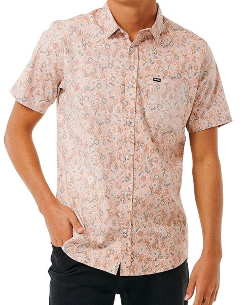 Men's Floral Reef Short Sleeve Shirt