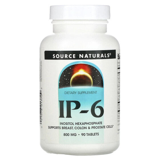 Source Naturals, IP-6, 800 мг, 90 таблеток