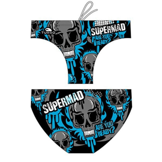 TURBO Supermad Waterpolo Swimming Brief