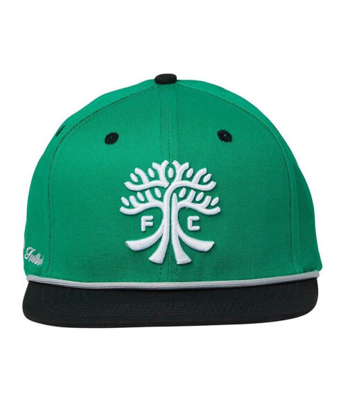 Men's and Women's Green Austin FC Snapback Hat