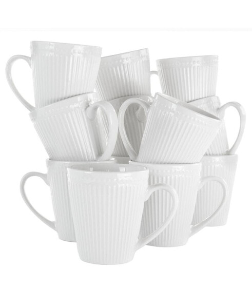 Madeline Mug Set of 12 Pieces