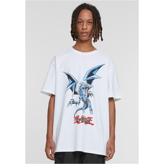 MISTER TEE Yu-Ghi-Oh Blue Eyes White Dragon Heavy Oversize short sleeve T-shirt