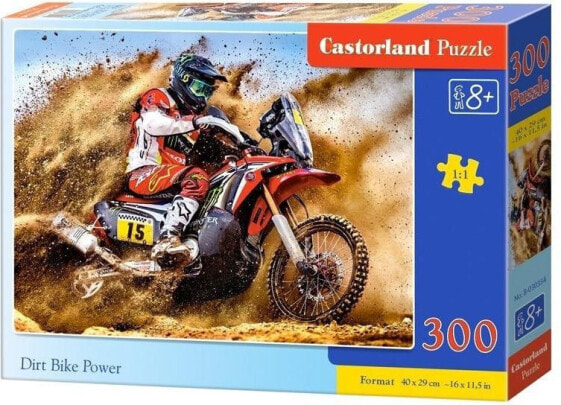 Castorland Puzzle 300 Dirt Bike Power