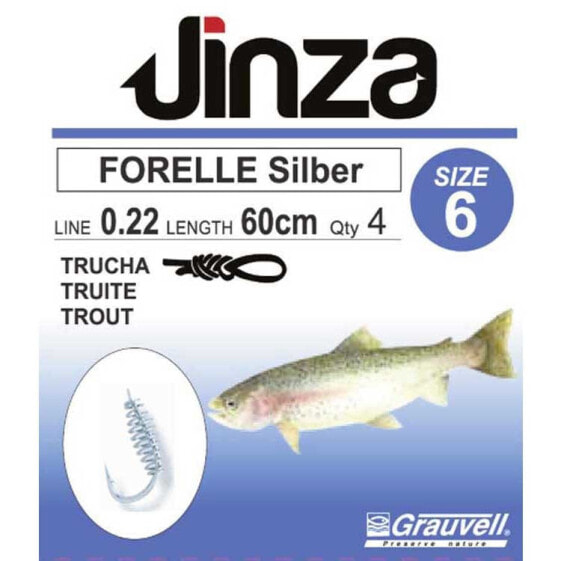 TITAN Forelle tied hook