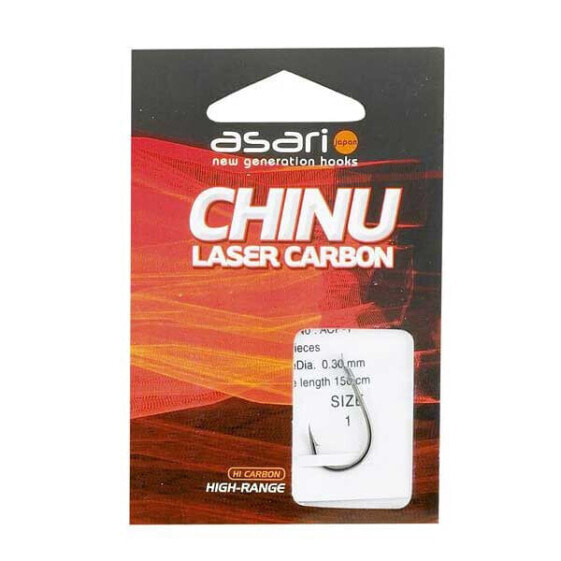 ASARI Chinu Pro Series barbed tied hook