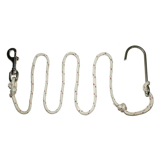 SAEKO Reef Hook With Line 1.3 m carabiner