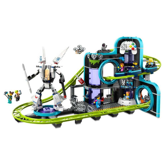 LEGO Robot World Roller Coaster Construction Game