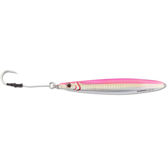 Shimano Pink-Silver BUTTERFLY FLAT-SIDE Jigs (BFLFS140PS) Fishing