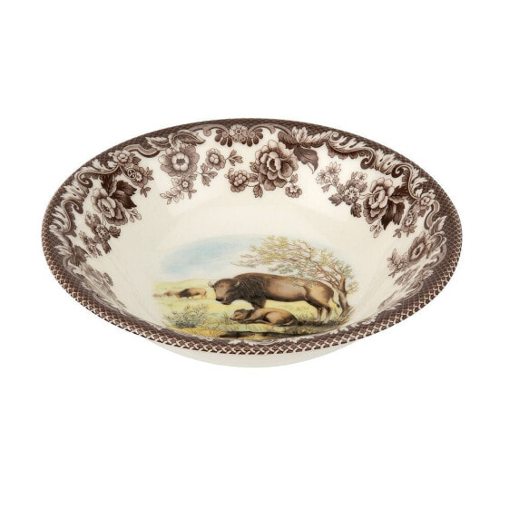 Woodland Bison Ascot Cereal Bowl