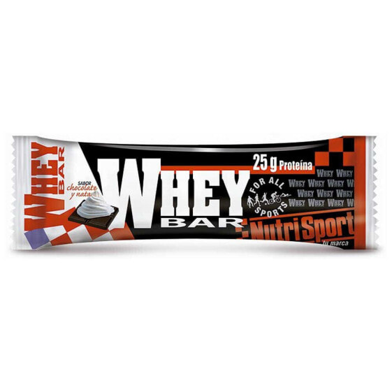 NUTRISPORT Whey 80g 1 Unit Cream Protein Bar