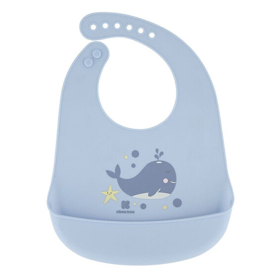 KIKKABOO Be World Whale Silicone Bibs