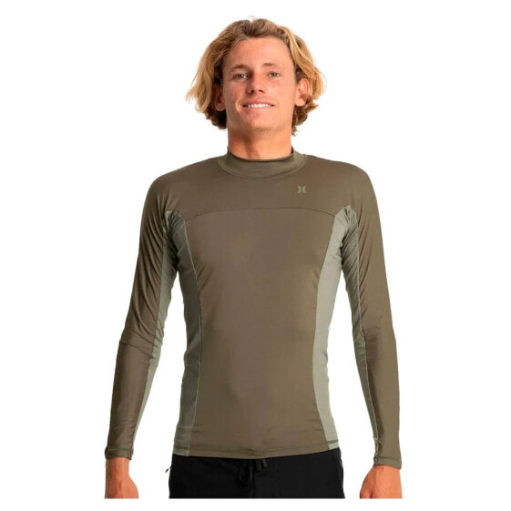 HURLEY Chnnl Crssng Pddl Sries Long Sleeve Surf T-Shirt